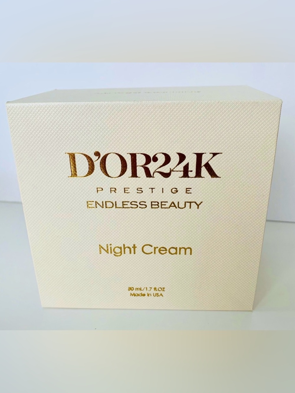 D'OR24K Prestige Endless Beauty Night Cream ~ Retail $495